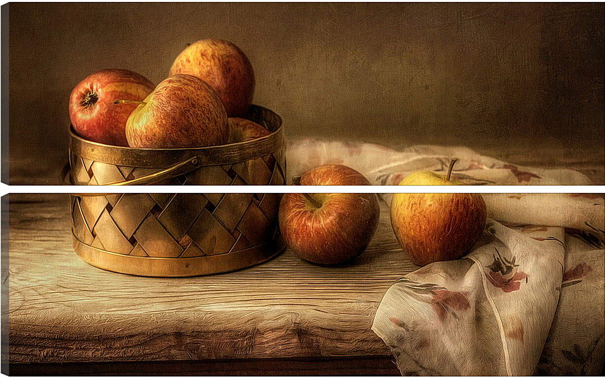 Модульная картина - Яблочки