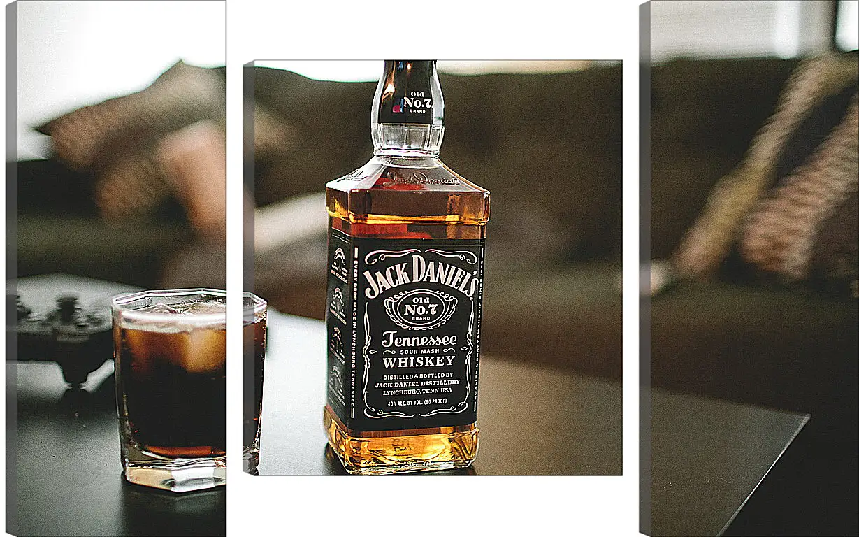 Модульная картина - Виски Jack Daniel's