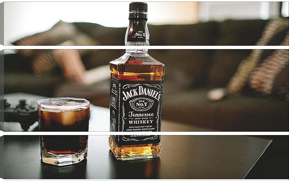 Модульная картина - Виски Jack Daniel's