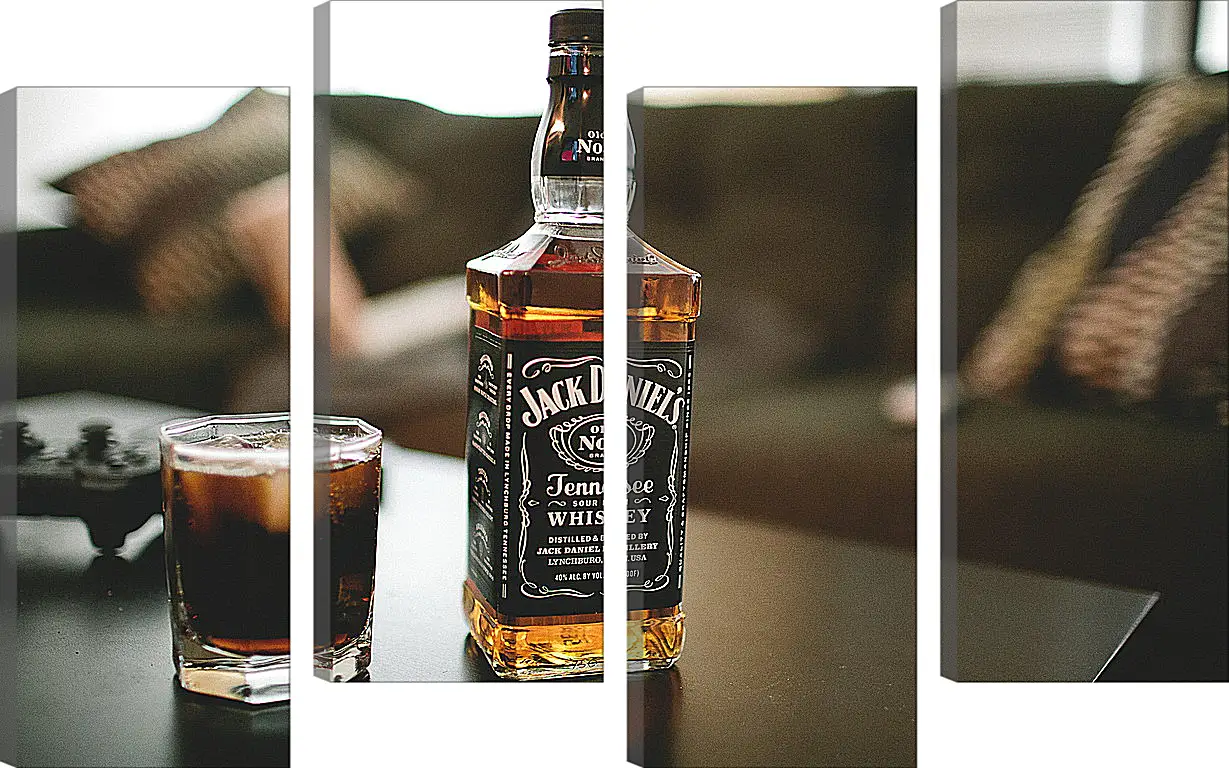 Модульная картина - Виски Jack Daniel's