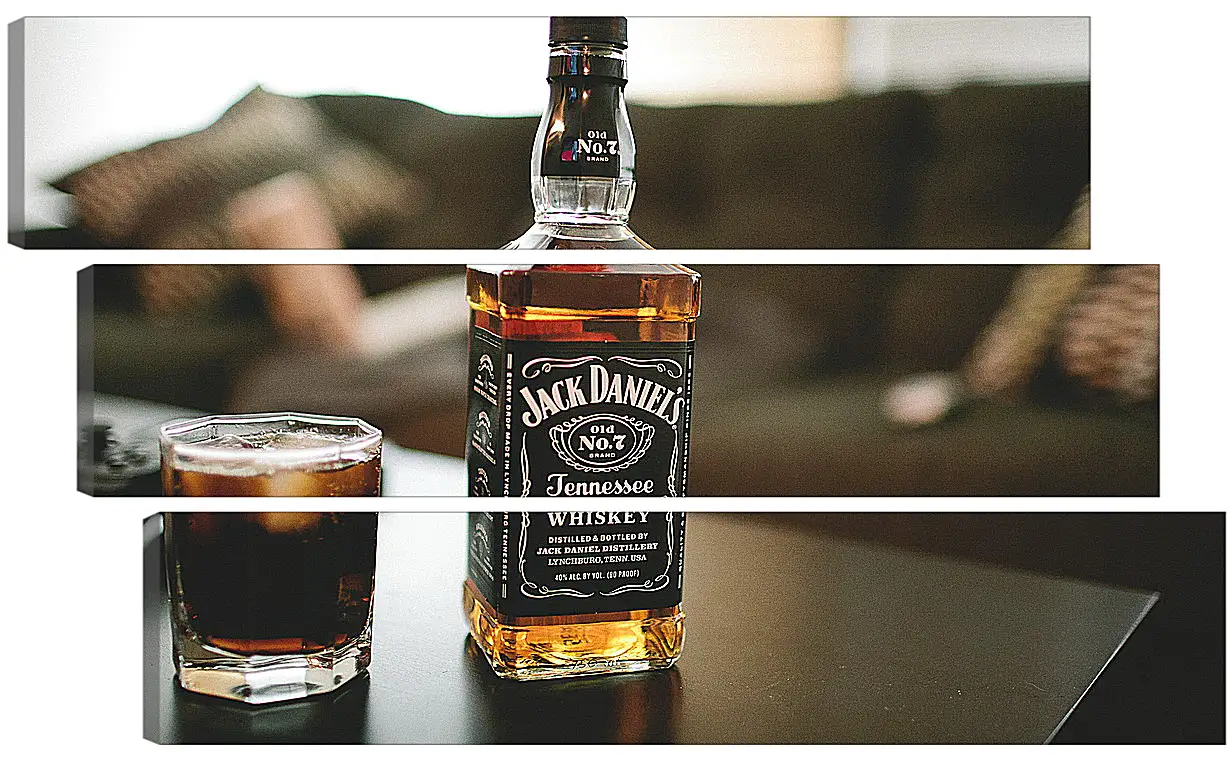 Модульная картина - Виски Jack Daniel's