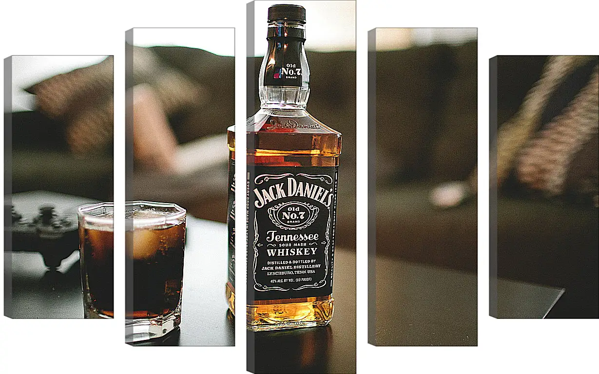 Модульная картина - Виски Jack Daniel's