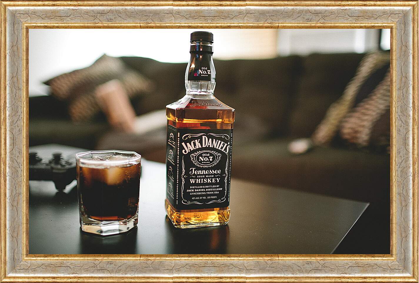 Картина в раме - Виски Jack Daniel's