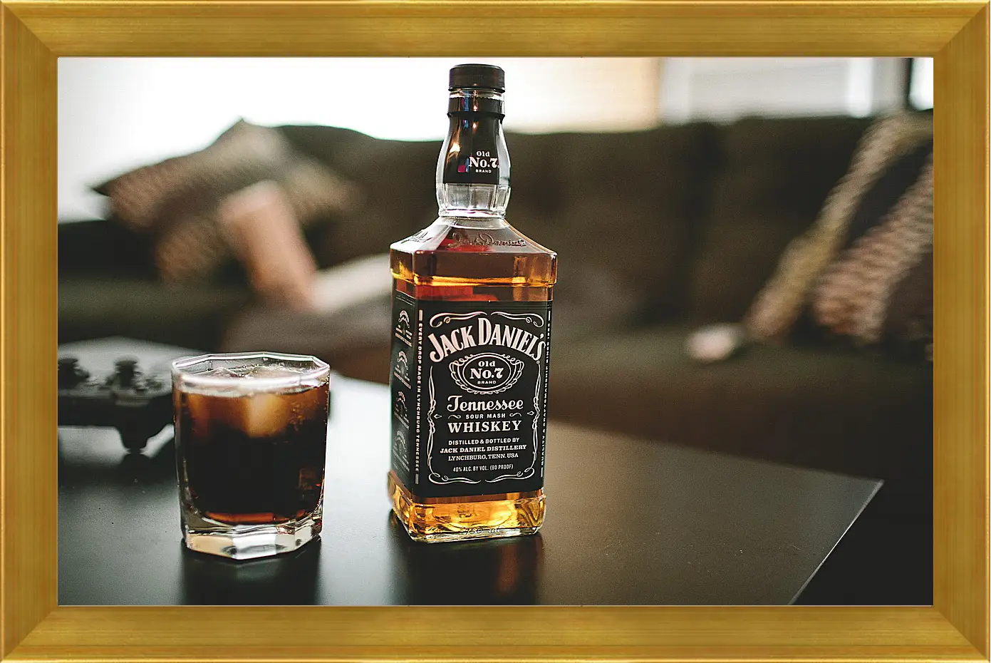 Картина в раме - Виски Jack Daniel's