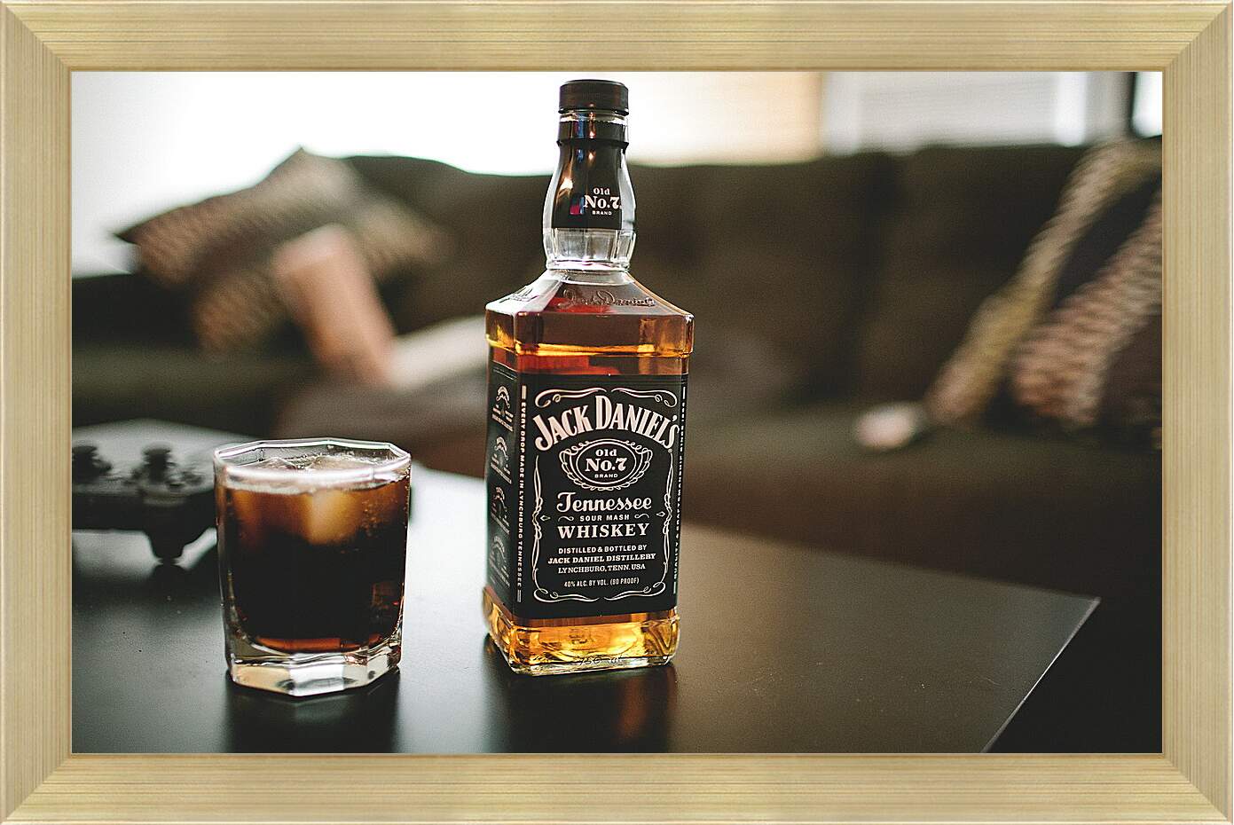 Картина в раме - Виски Jack Daniel's
