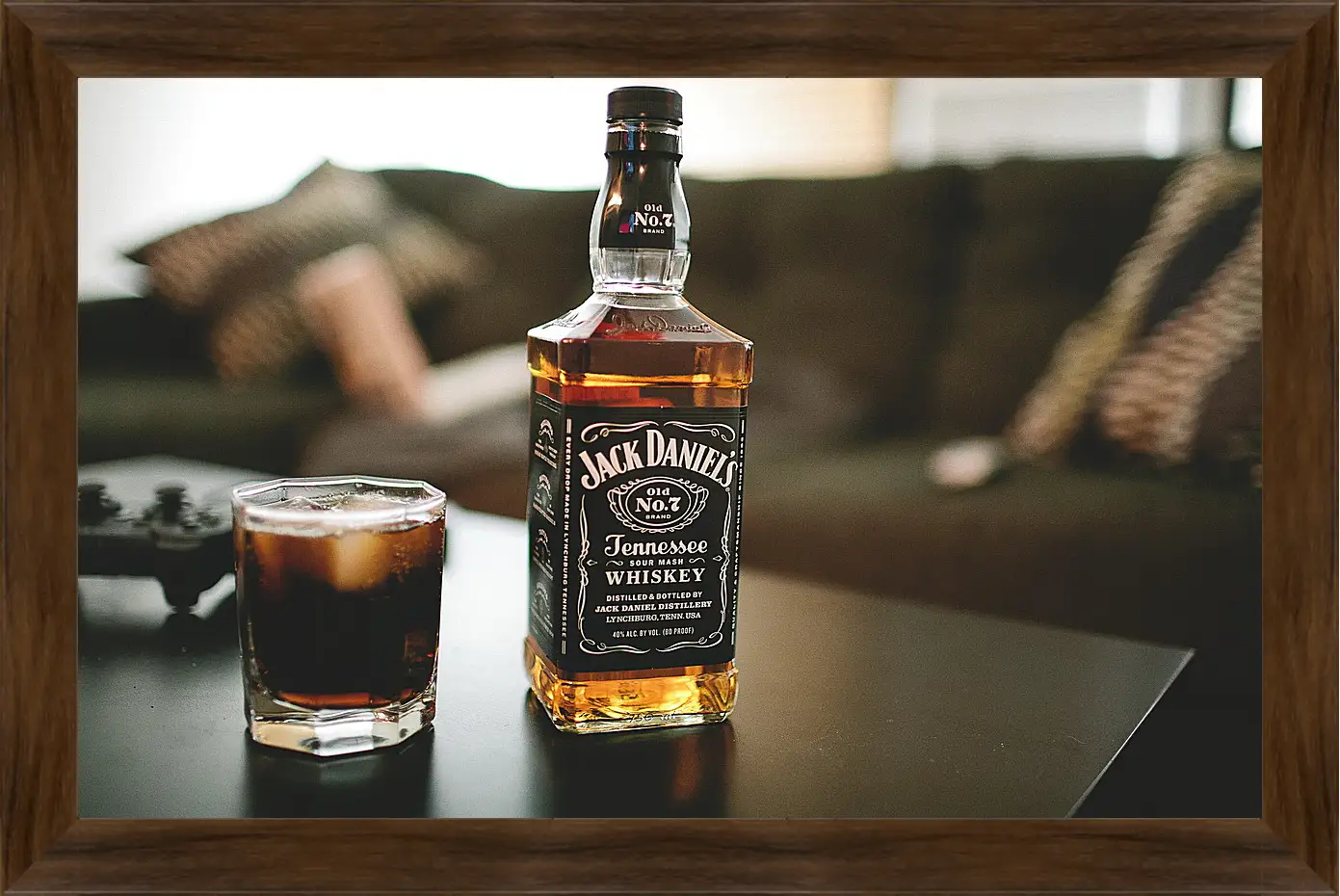 Картина в раме - Виски Jack Daniel's