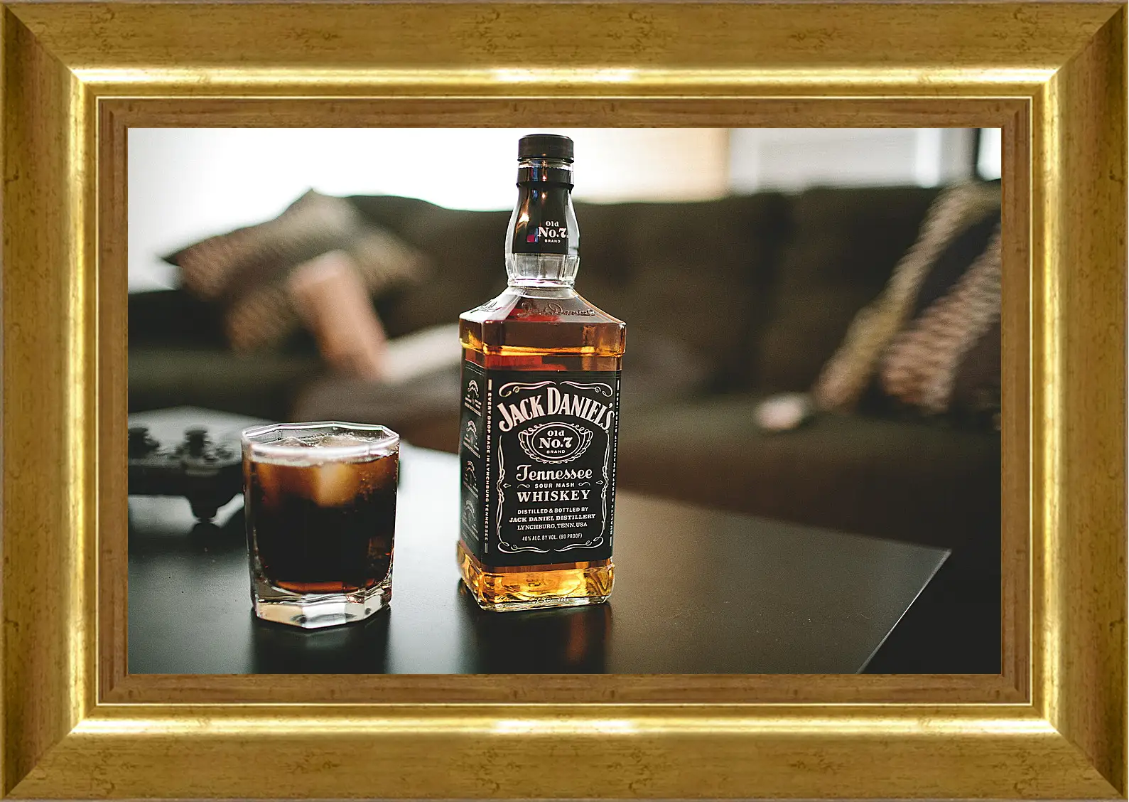 Картина в раме - Виски Jack Daniel's