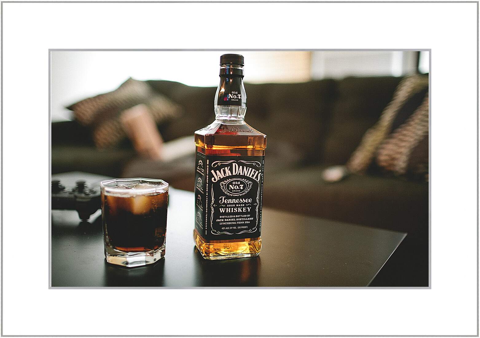 Картина в раме - Виски Jack Daniel's