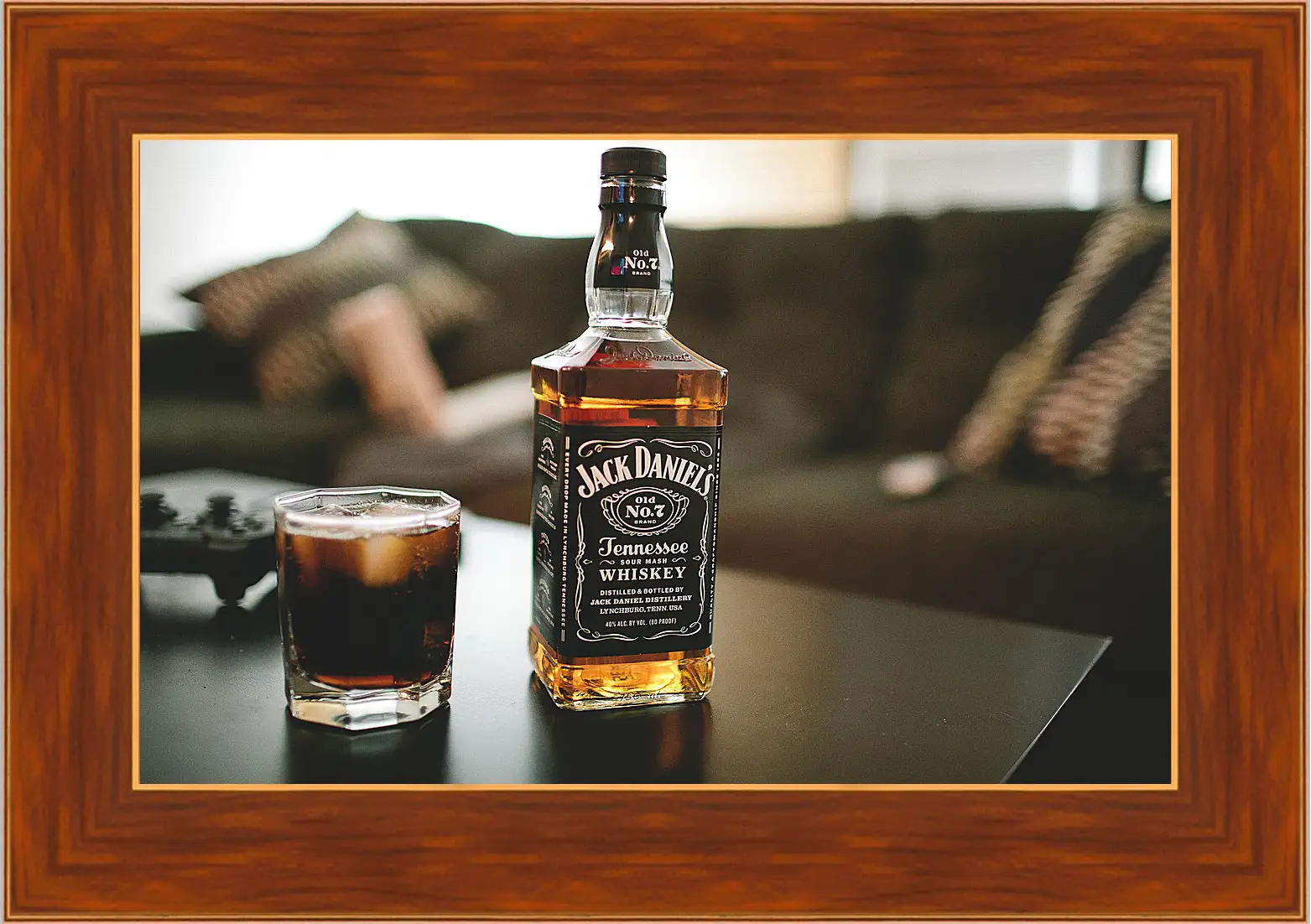 Картина в раме - Виски Jack Daniel's