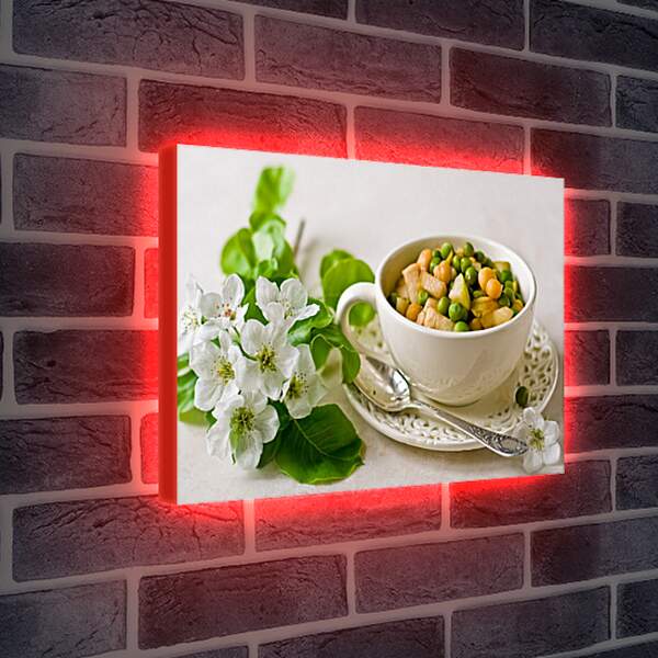 Лайтбокс световая панель - Летний салат