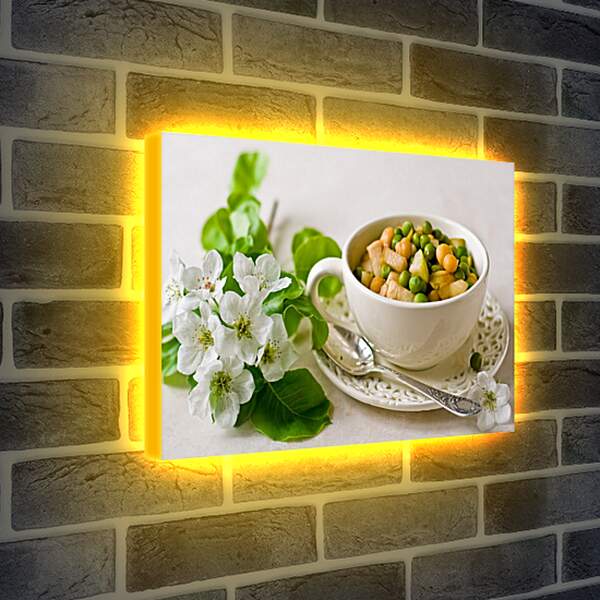 Лайтбокс световая панель - Летний салат