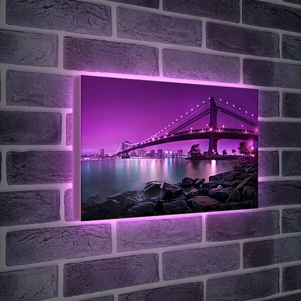 Лайтбокс световая панель - Мост