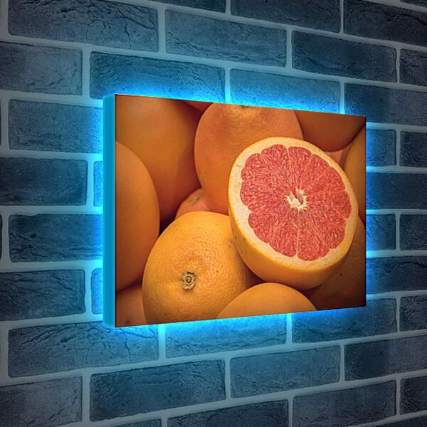 Лайтбокс световая панель - Грейпфрут