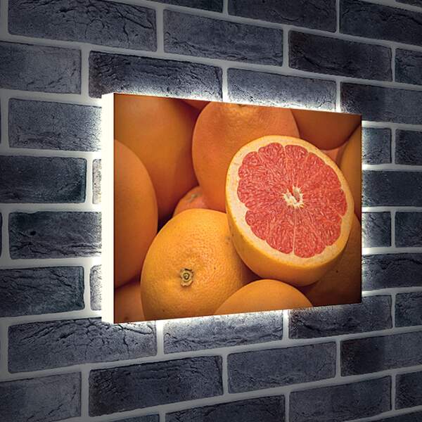 Лайтбокс световая панель - Грейпфрут