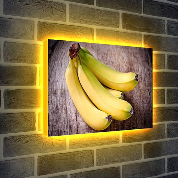 Лайтбокс световая панель - Бананы