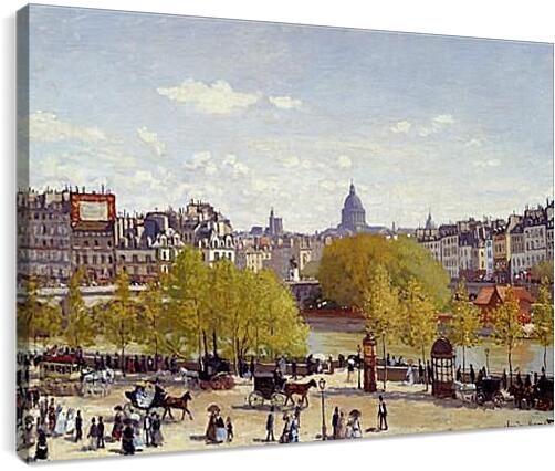 Постер и плакат - Quai du Louvre. Клод Моне