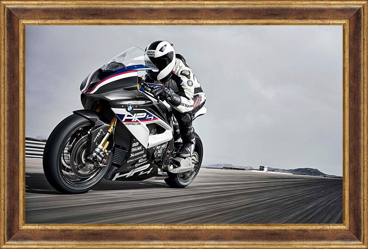 Картина в раме - Мотоцикл BMW