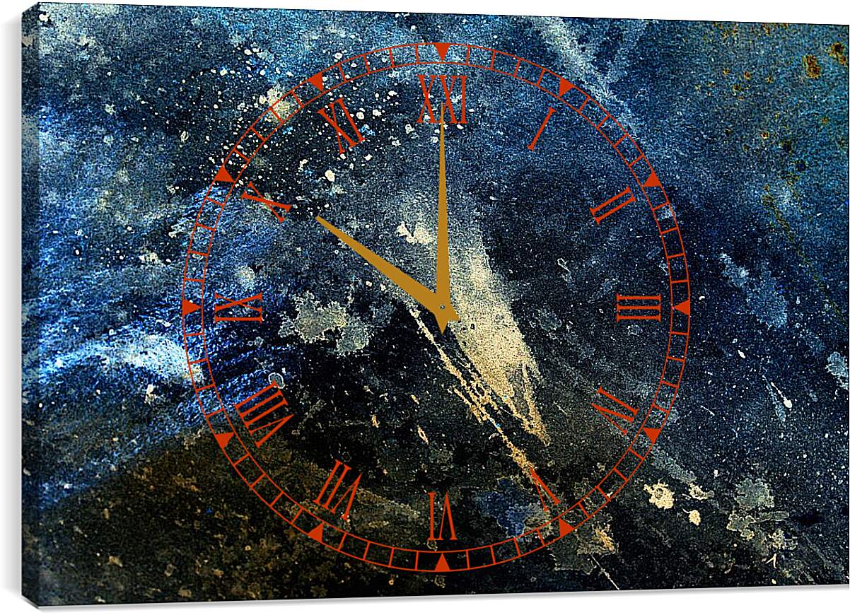 Часы картина - Космос ART