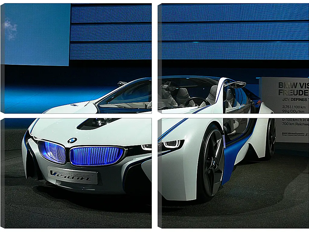 Модульная картина - BMW Concept