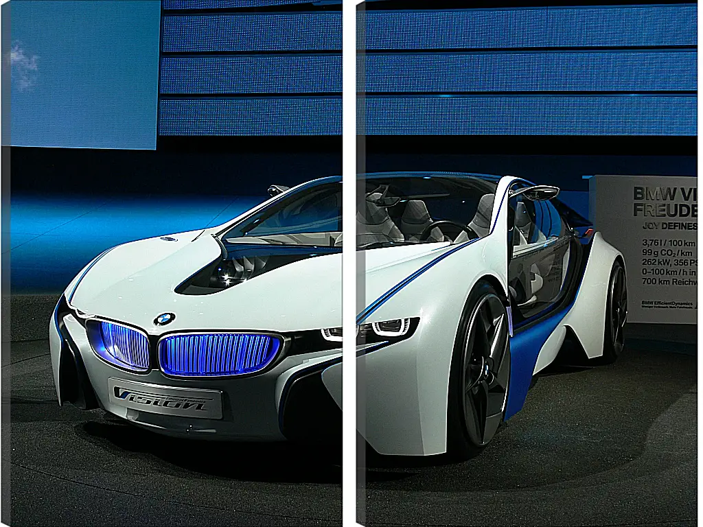 Модульная картина - BMW Concept