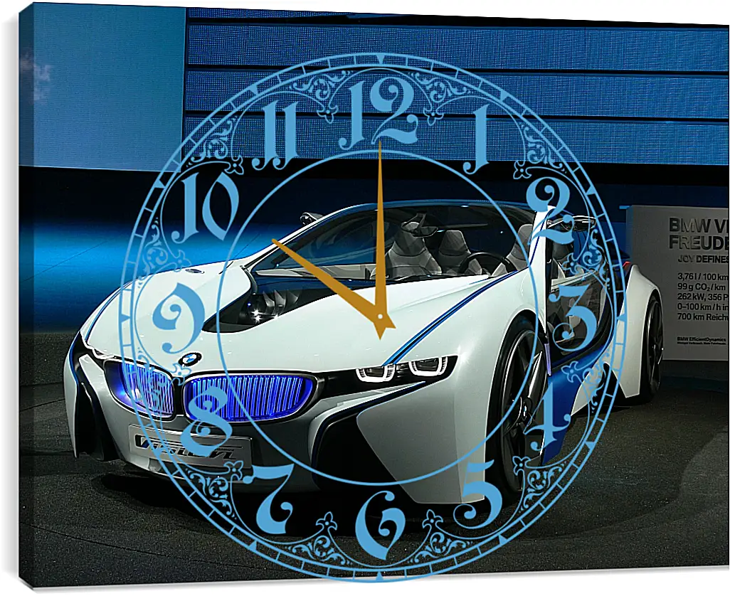 Часы картина - BMW Concept
