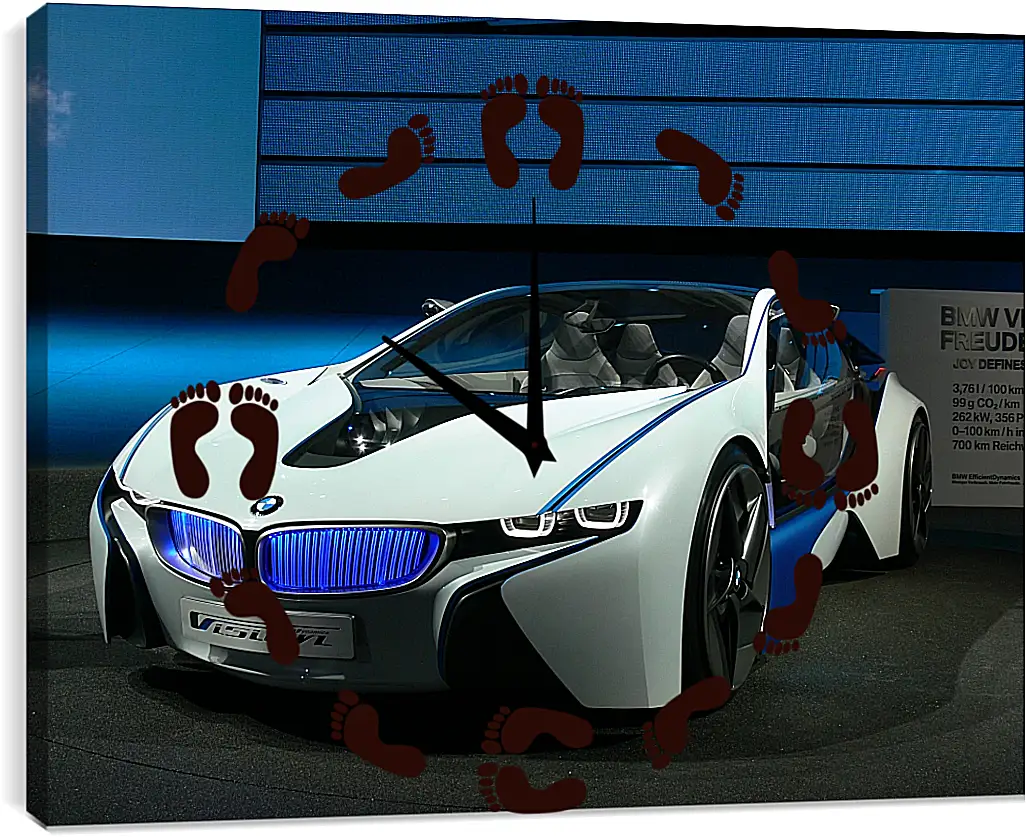Часы картина - BMW Concept