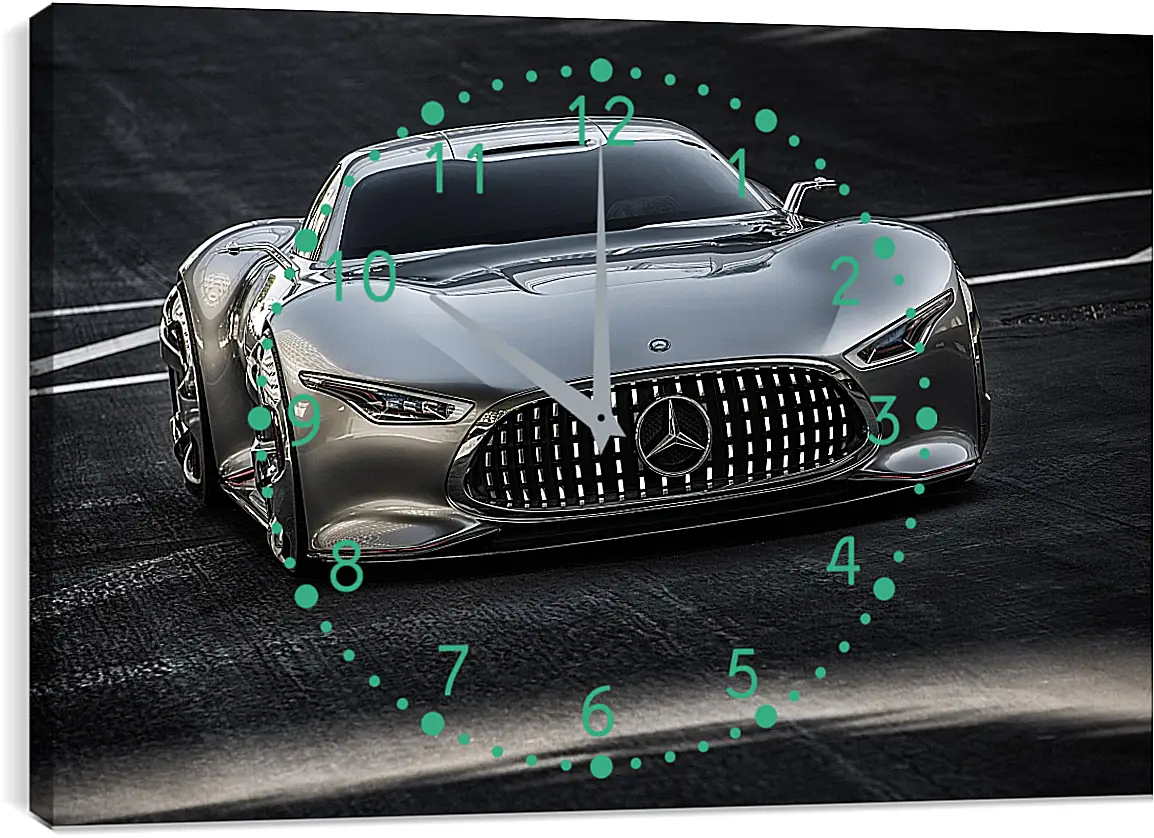 Часы картина - Mercedes AMG Vision Concept 1