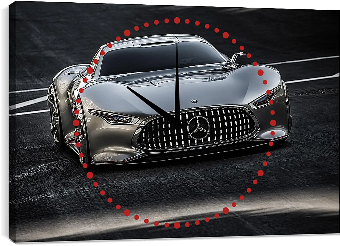 Часы картина - Mercedes AMG Vision Concept 1