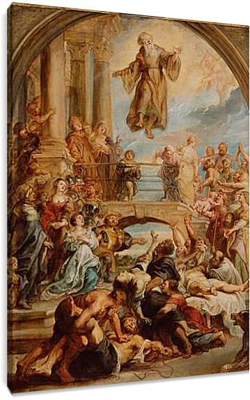 Постер и плакат - The Miracles of Saint Francis of Paola. Питер Пауль Рубенс