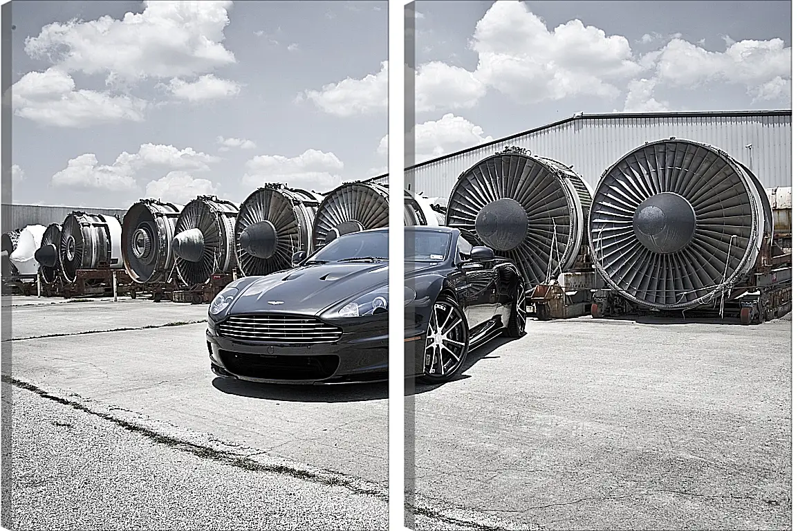 Модульная картина - Aston Martin