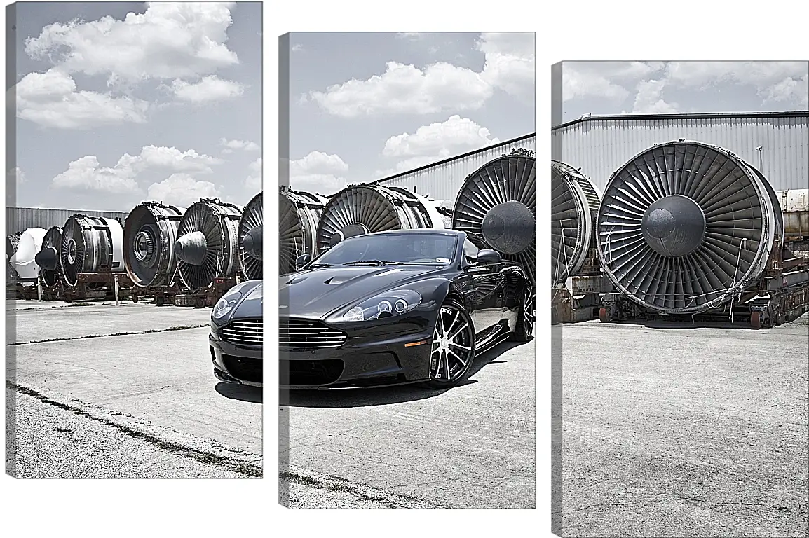 Модульная картина - Aston Martin