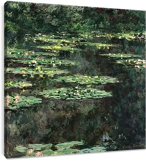 Постер и плакат - Water Lilies. Клод Моне