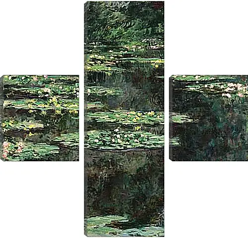 Модульная картина - Water Lilies. Клод Моне