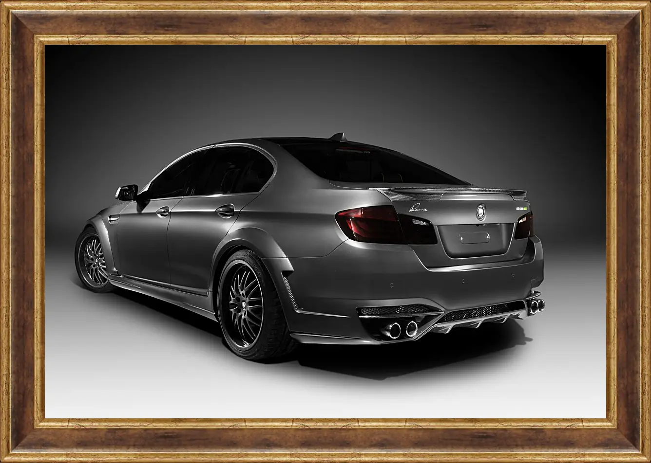 Картина в раме - BMW 5 серия F10