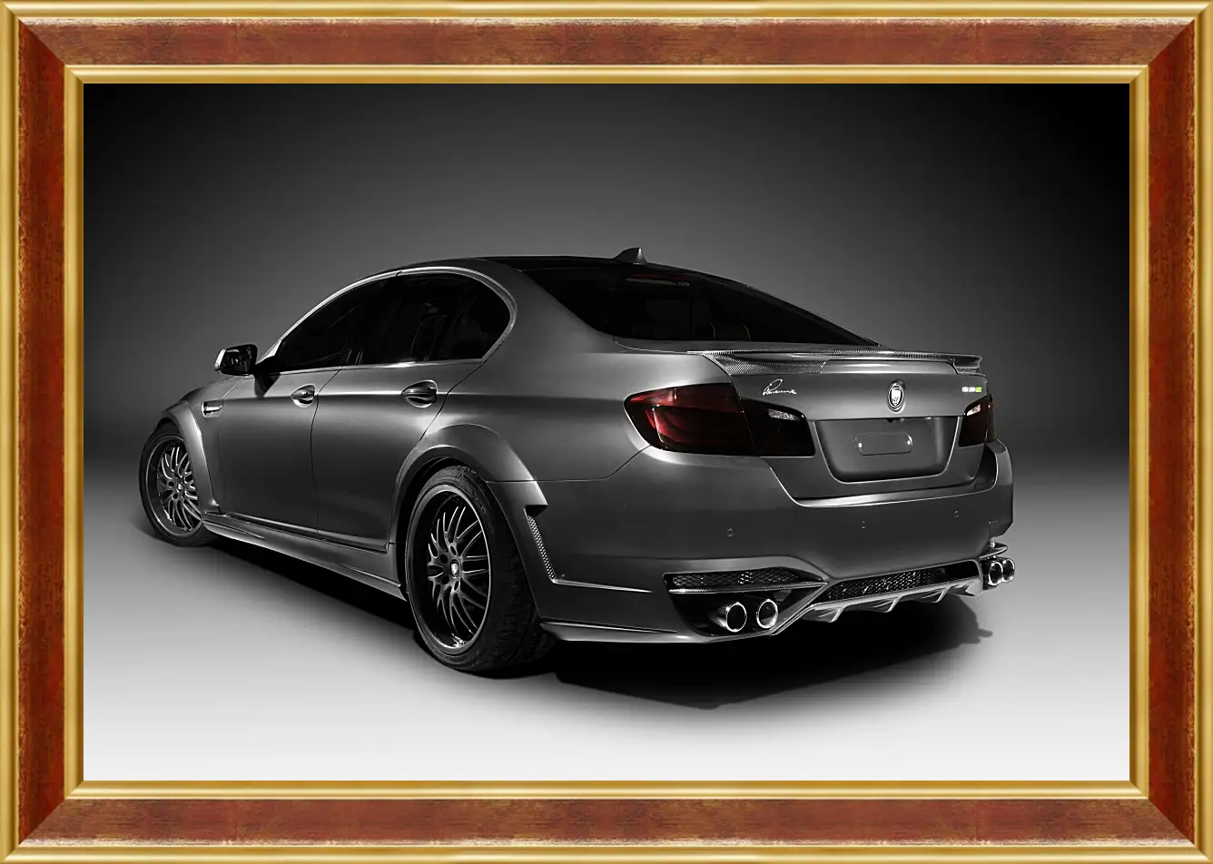 Картина в раме - BMW 5 серия F10