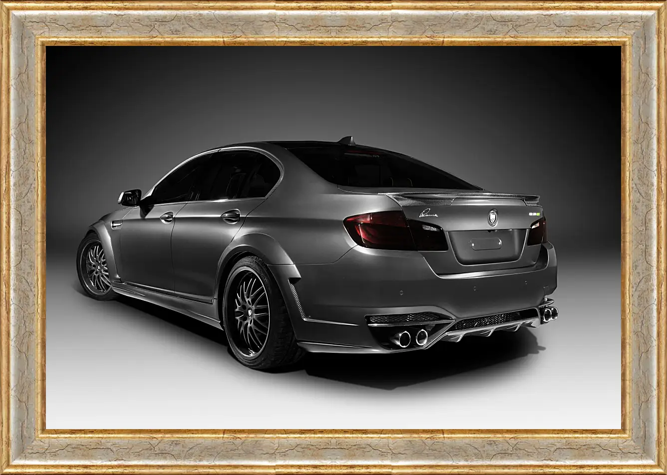 Картина в раме - BMW 5 серия F10