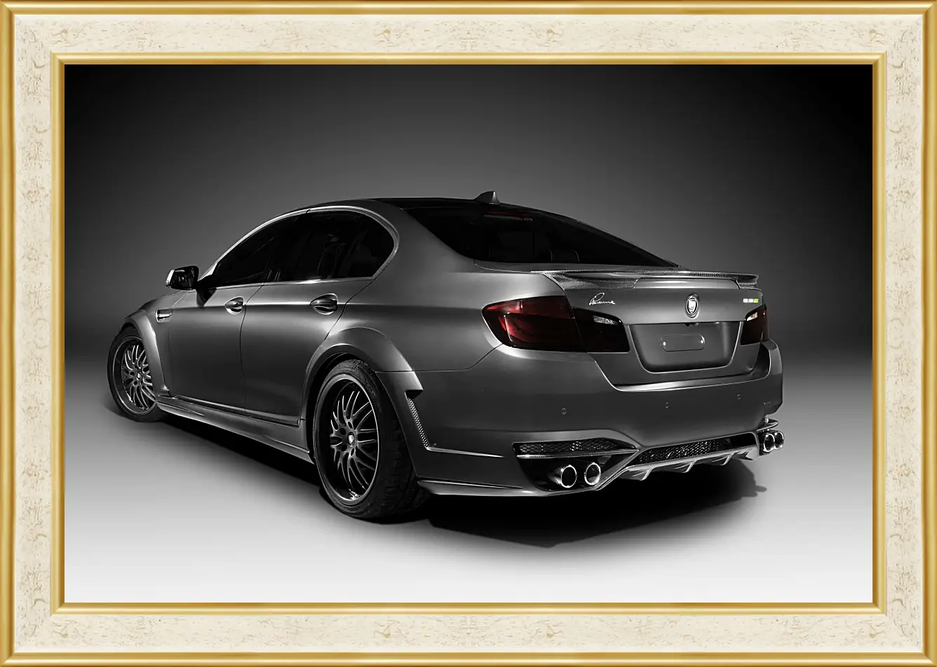 Картина в раме - BMW 5 серия F10