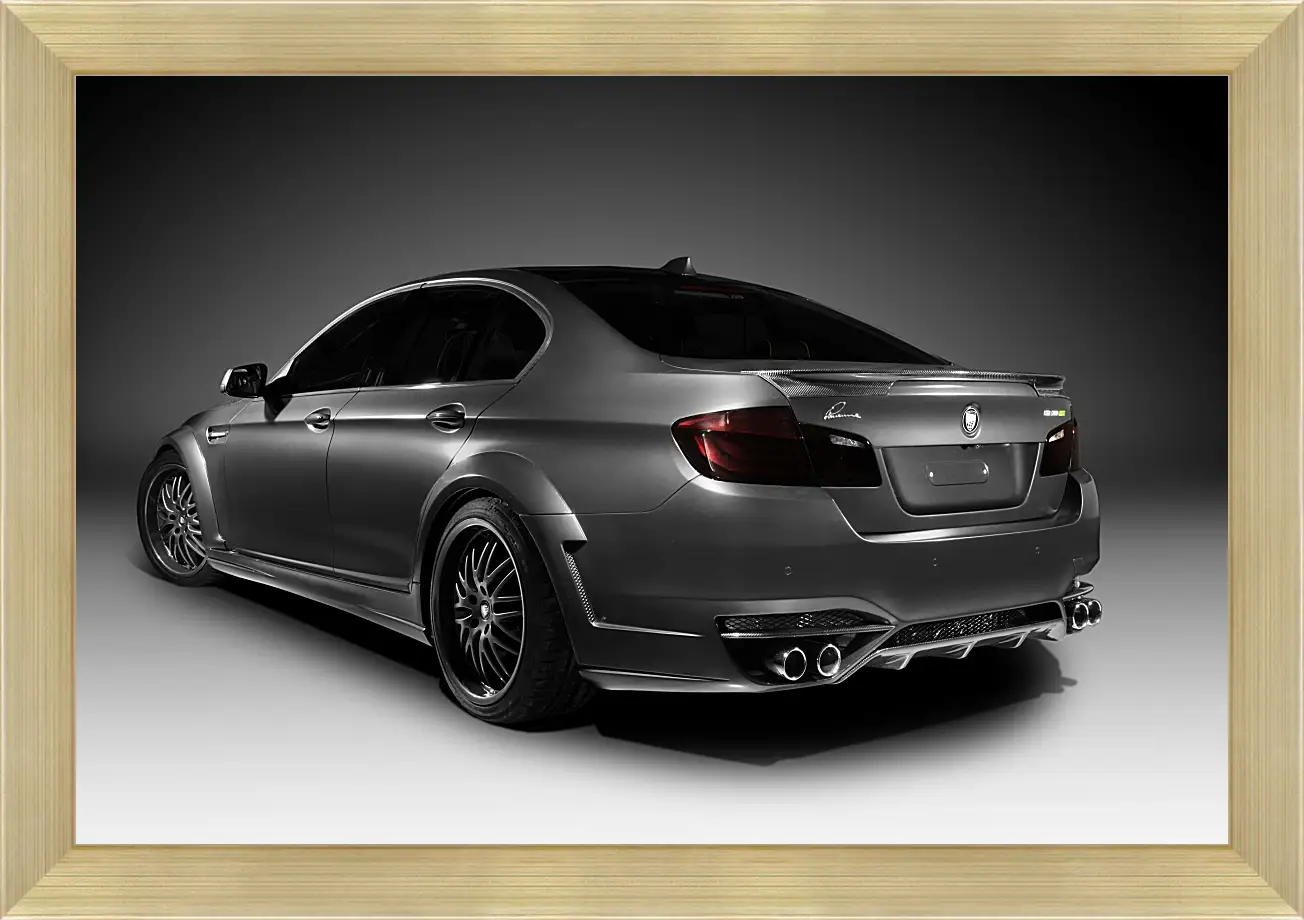 Картина в раме - BMW 5 серия F10