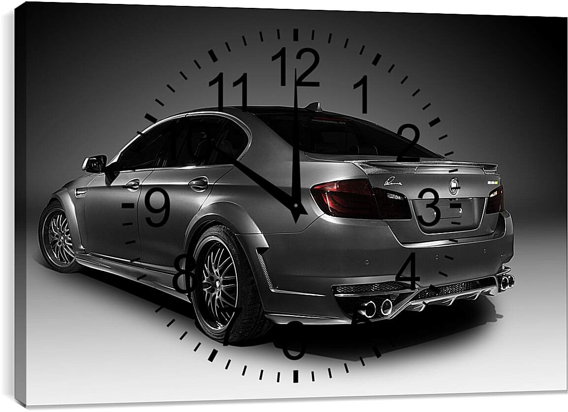 Часы картина - BMW 5 серия F10