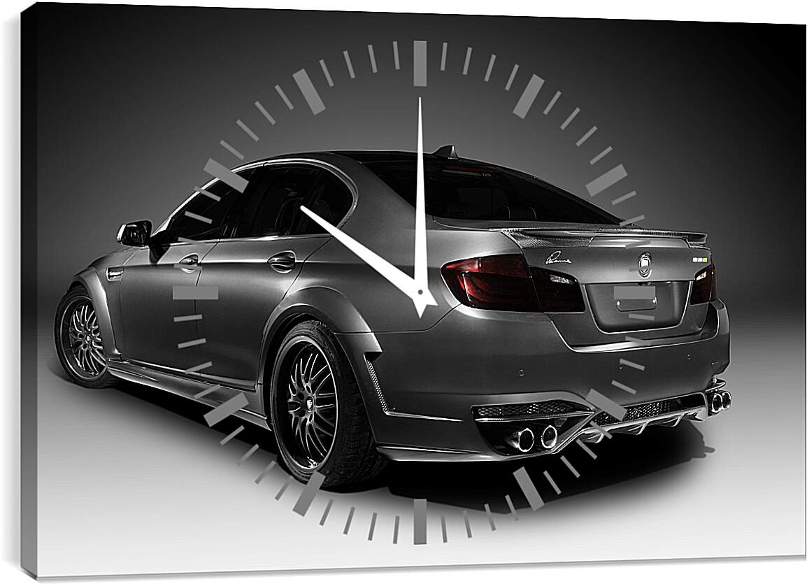 Часы картина - BMW 5 серия F10