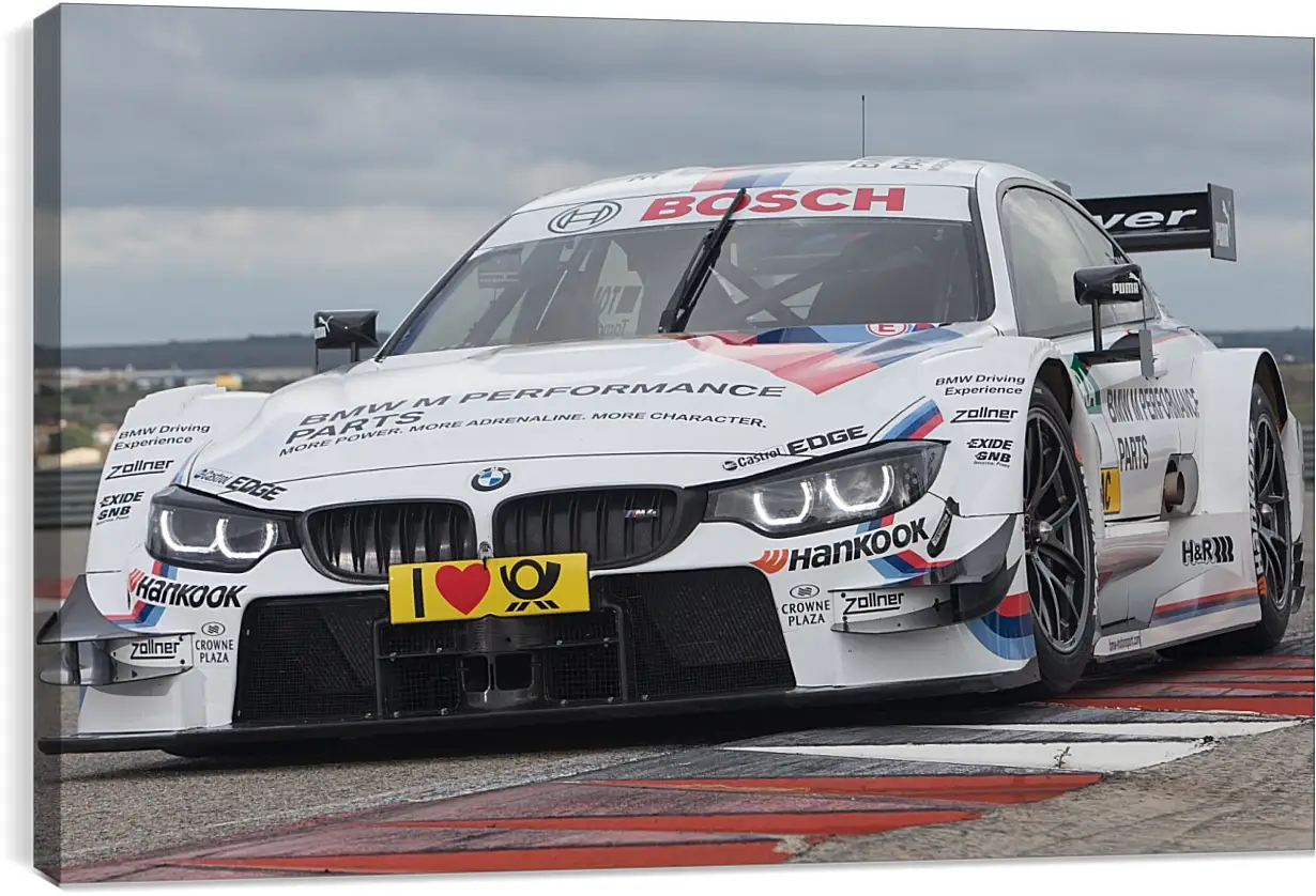 Постер и плакат - BMW 4 DTM (БМВ 4 ДТМ)