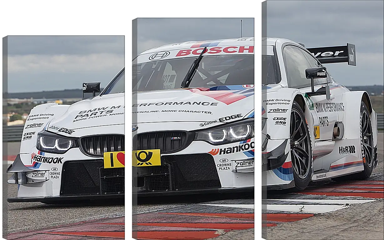 Модульная картина - BMW 4 DTM (БМВ 4 ДТМ)