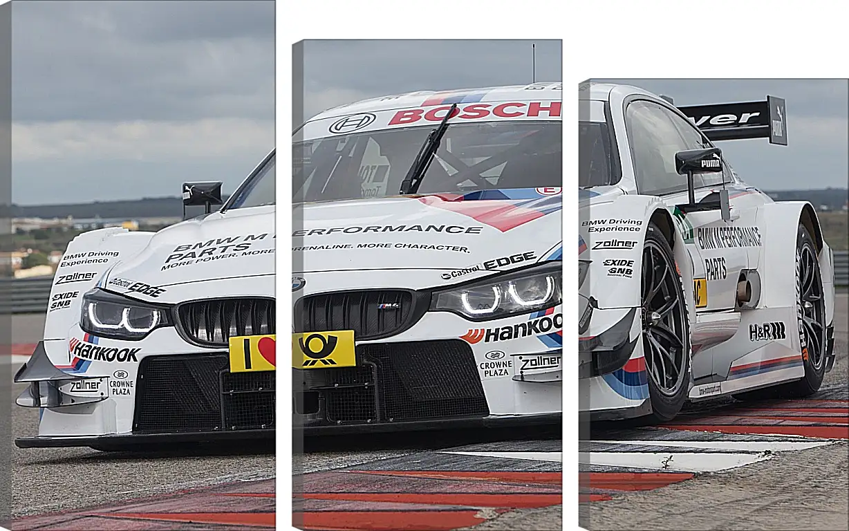 Модульная картина - BMW 4 DTM (БМВ 4 ДТМ)