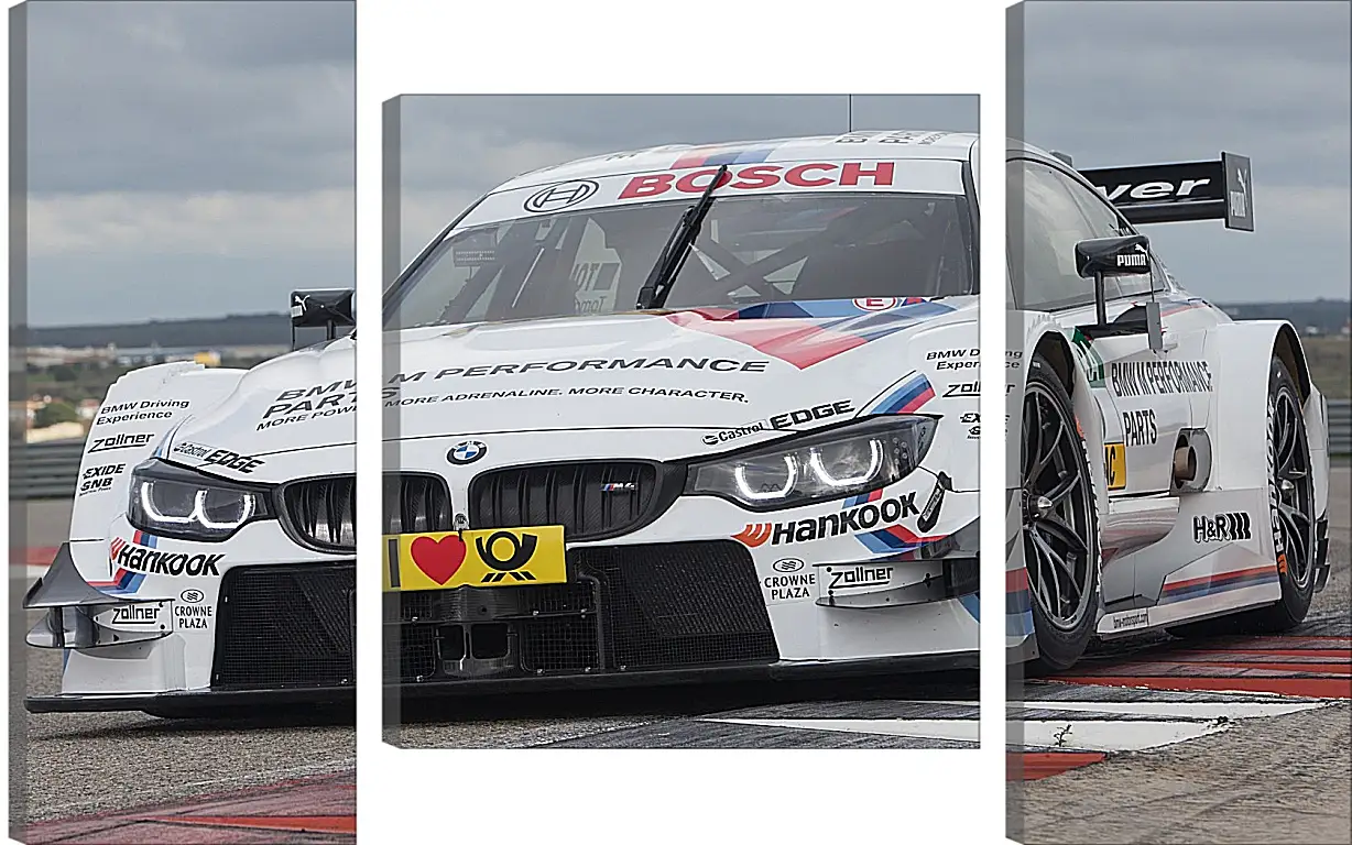 Модульная картина - BMW 4 DTM (БМВ 4 ДТМ)