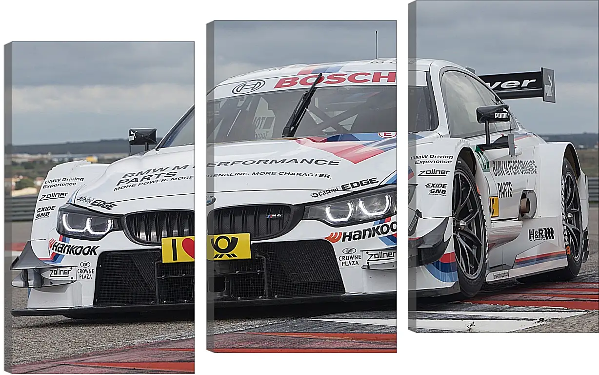 Модульная картина - BMW 4 DTM (БМВ 4 ДТМ)