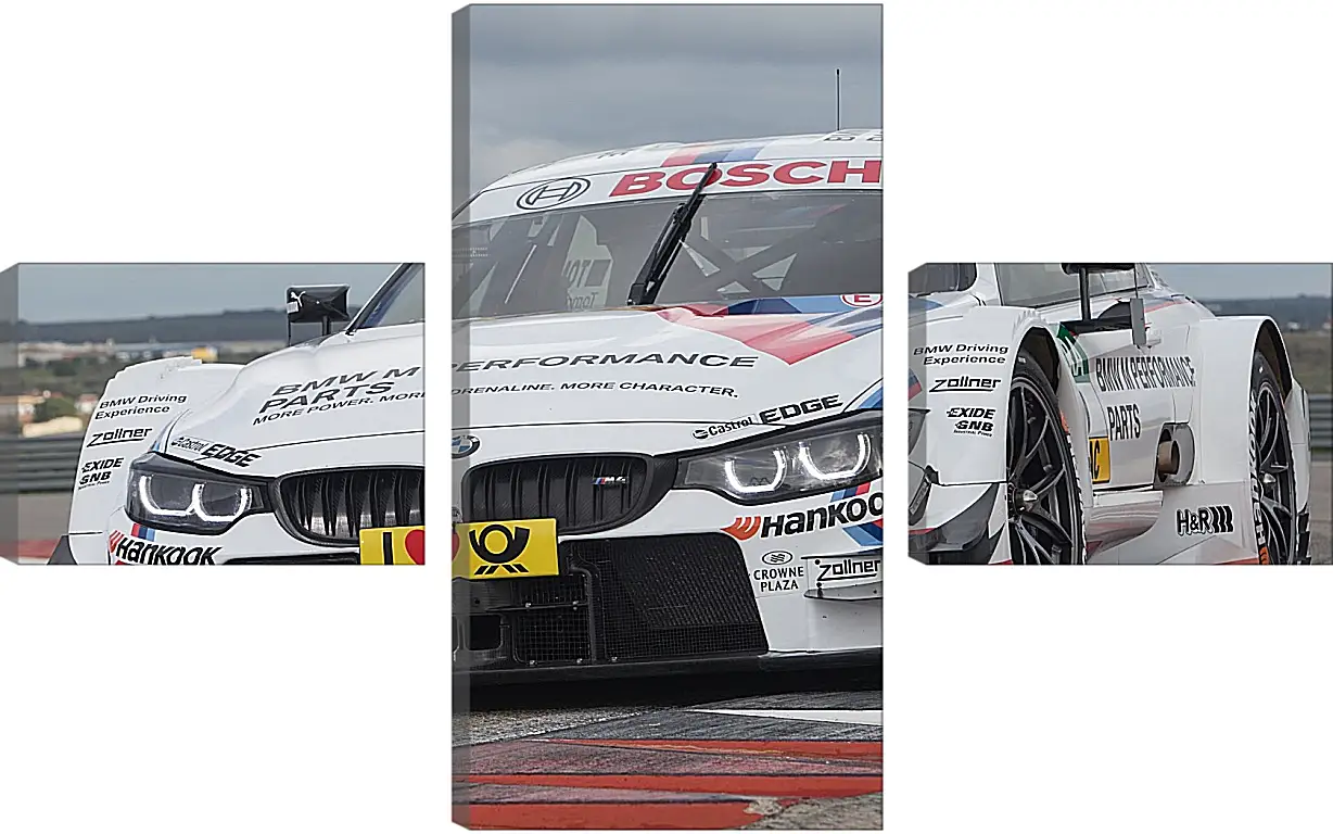 Модульная картина - BMW 4 DTM (БМВ 4 ДТМ)