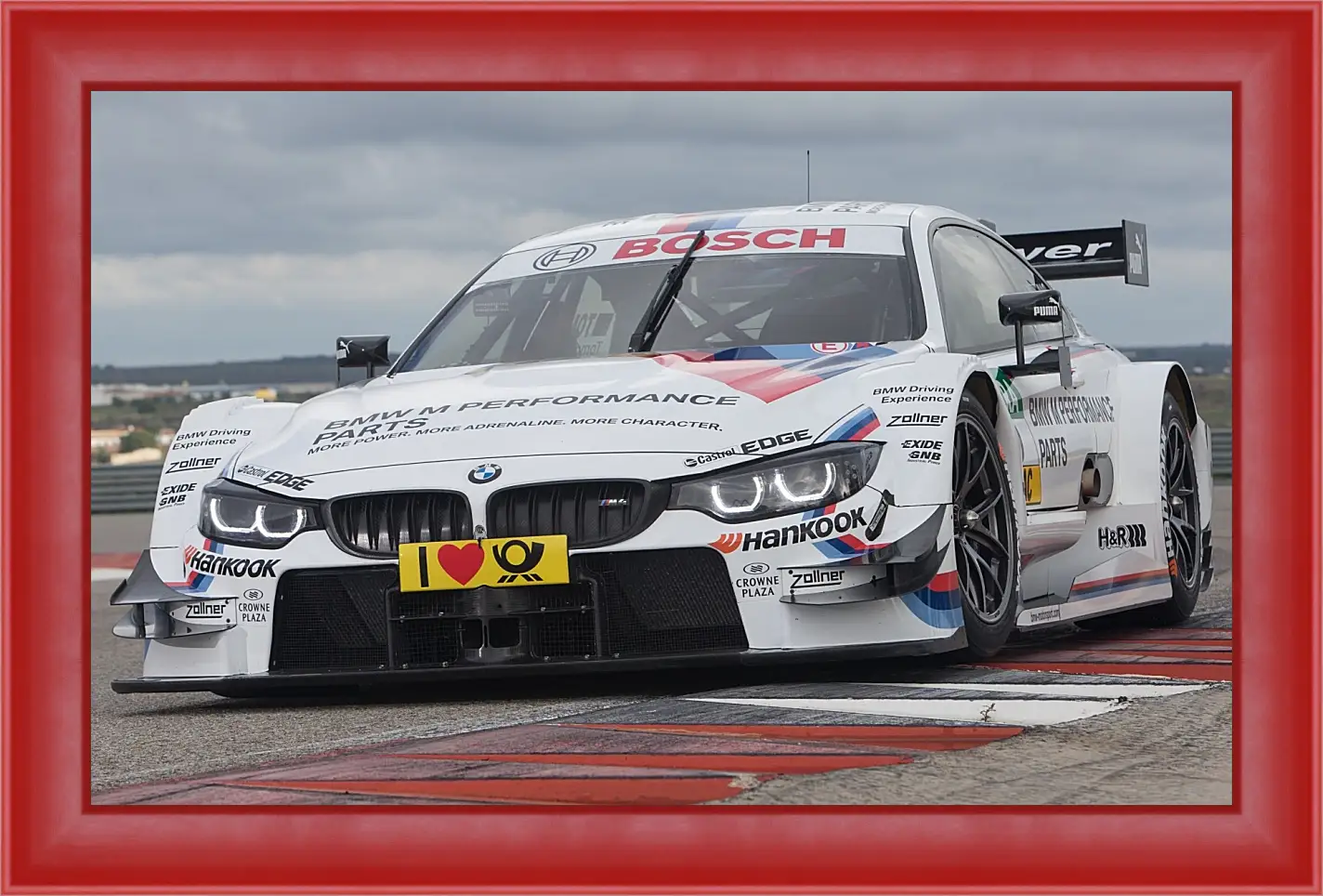 Картина в раме - BMW 4 DTM (БМВ 4 ДТМ)