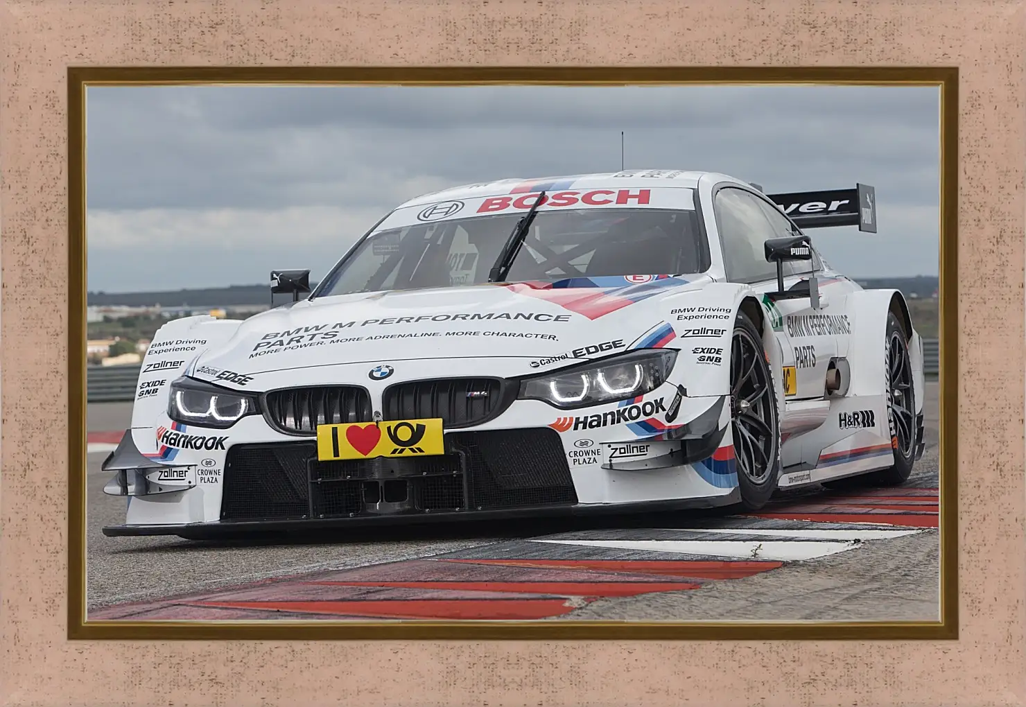 Картина в раме - BMW 4 DTM (БМВ 4 ДТМ)