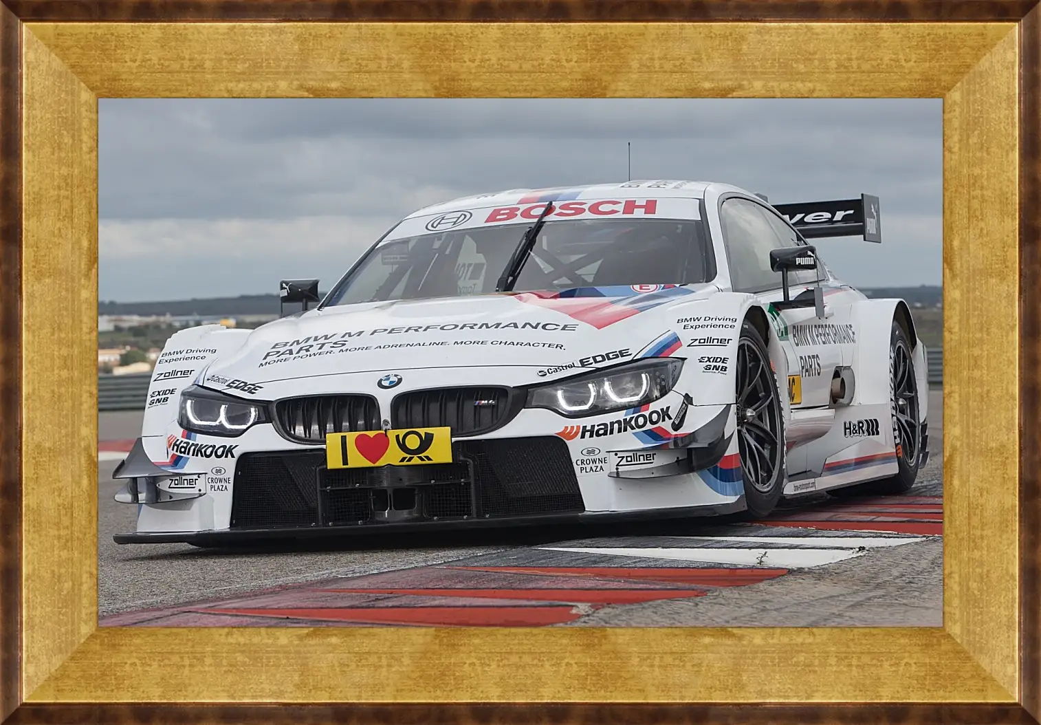 Картина в раме - BMW 4 DTM (БМВ 4 ДТМ)