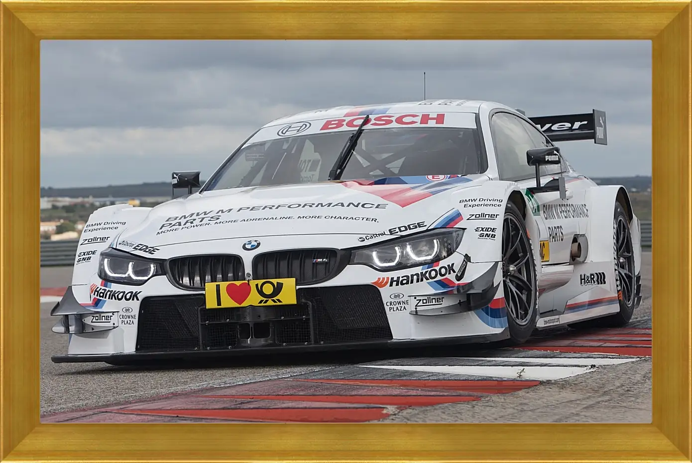 Картина в раме - BMW 4 DTM (БМВ 4 ДТМ)